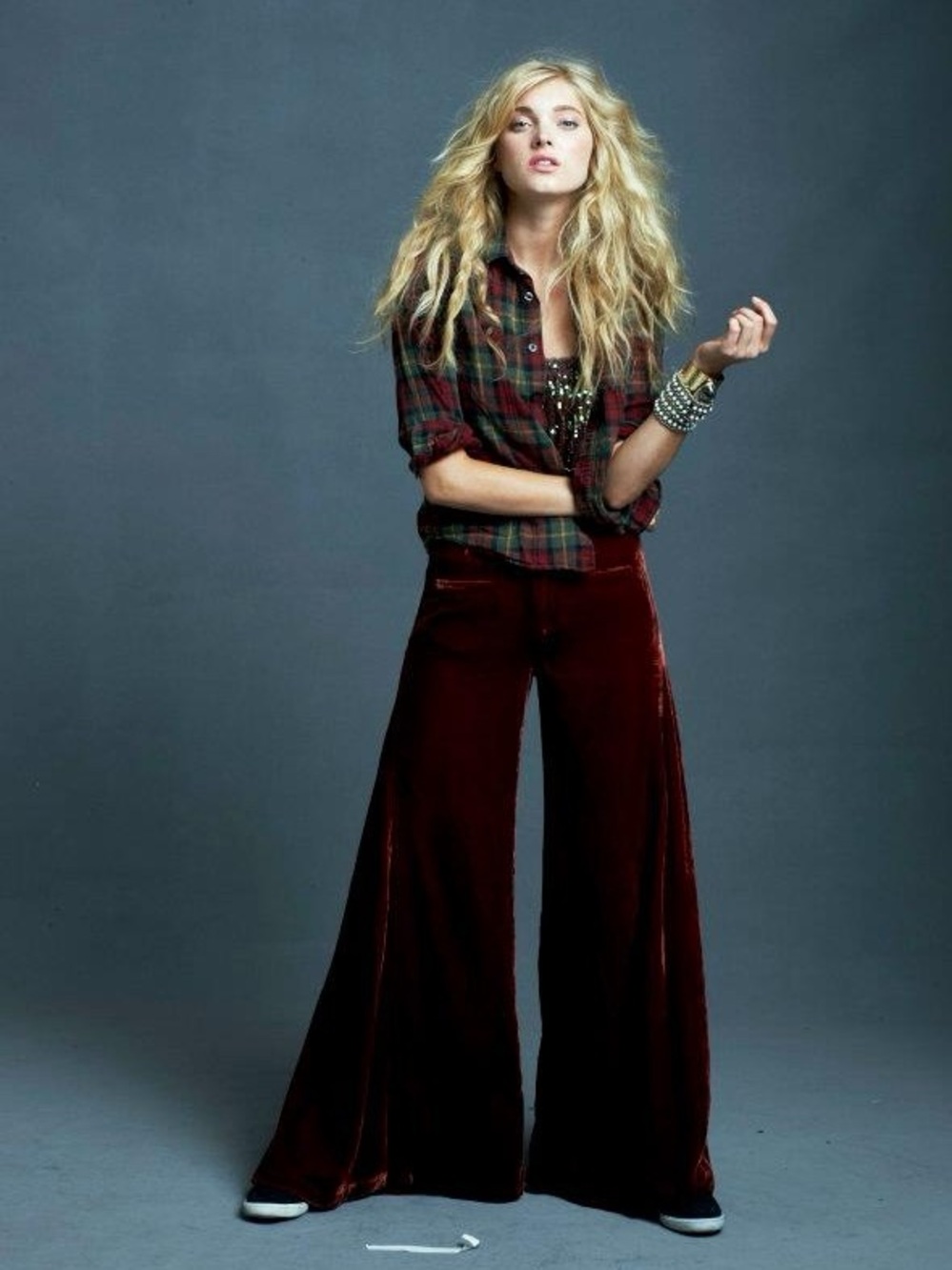 Free People Velvet Extreme Wide-leg Pants  In Deep Burgundy Size 29